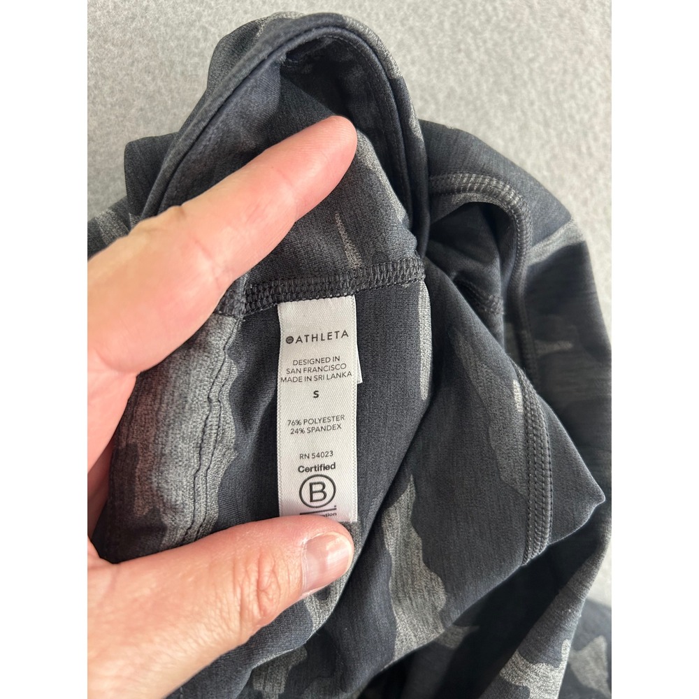 Athleta Ultimate‎ Camo 7/8 Tight Women Size S Grey Camouflage High Rise Leggings - Picture 7 of 7